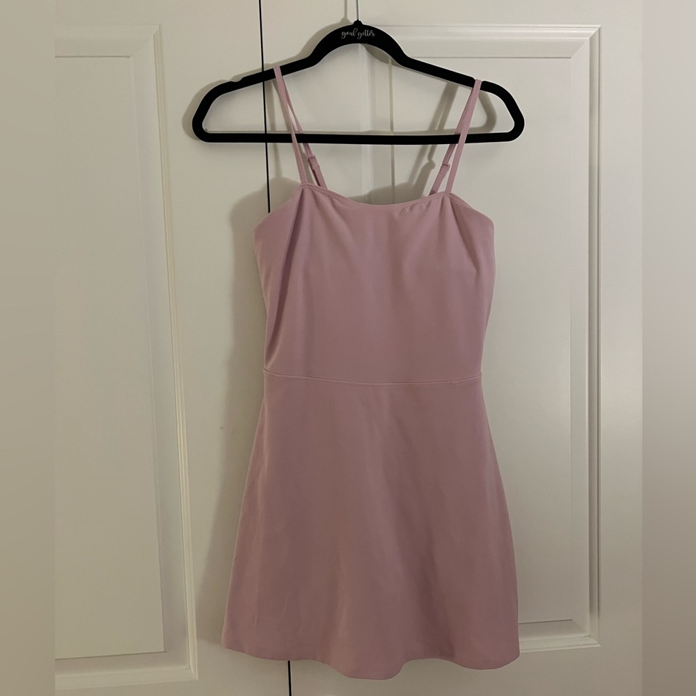 Alo Yoga AloSoft Courtside Dress in sugar plum